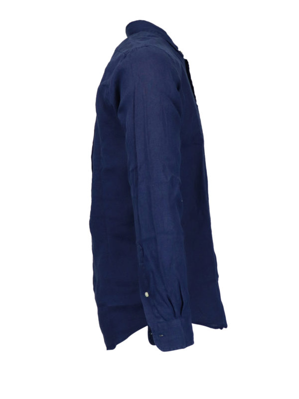 The Best Shops POLO RALPH LAUREN: shirts - Navy linen shirt